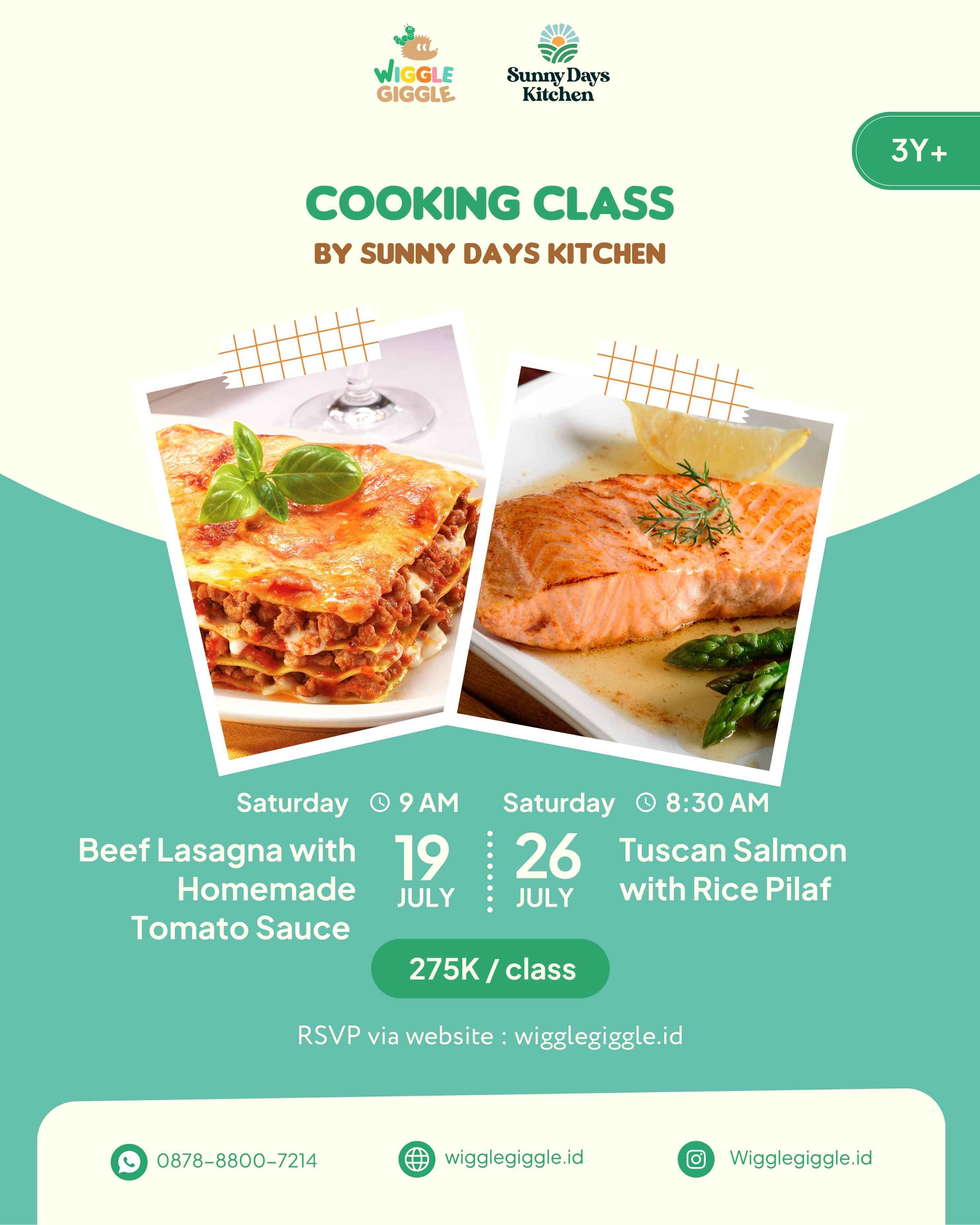 Cooking Class with Sunny Days Kitchen #2