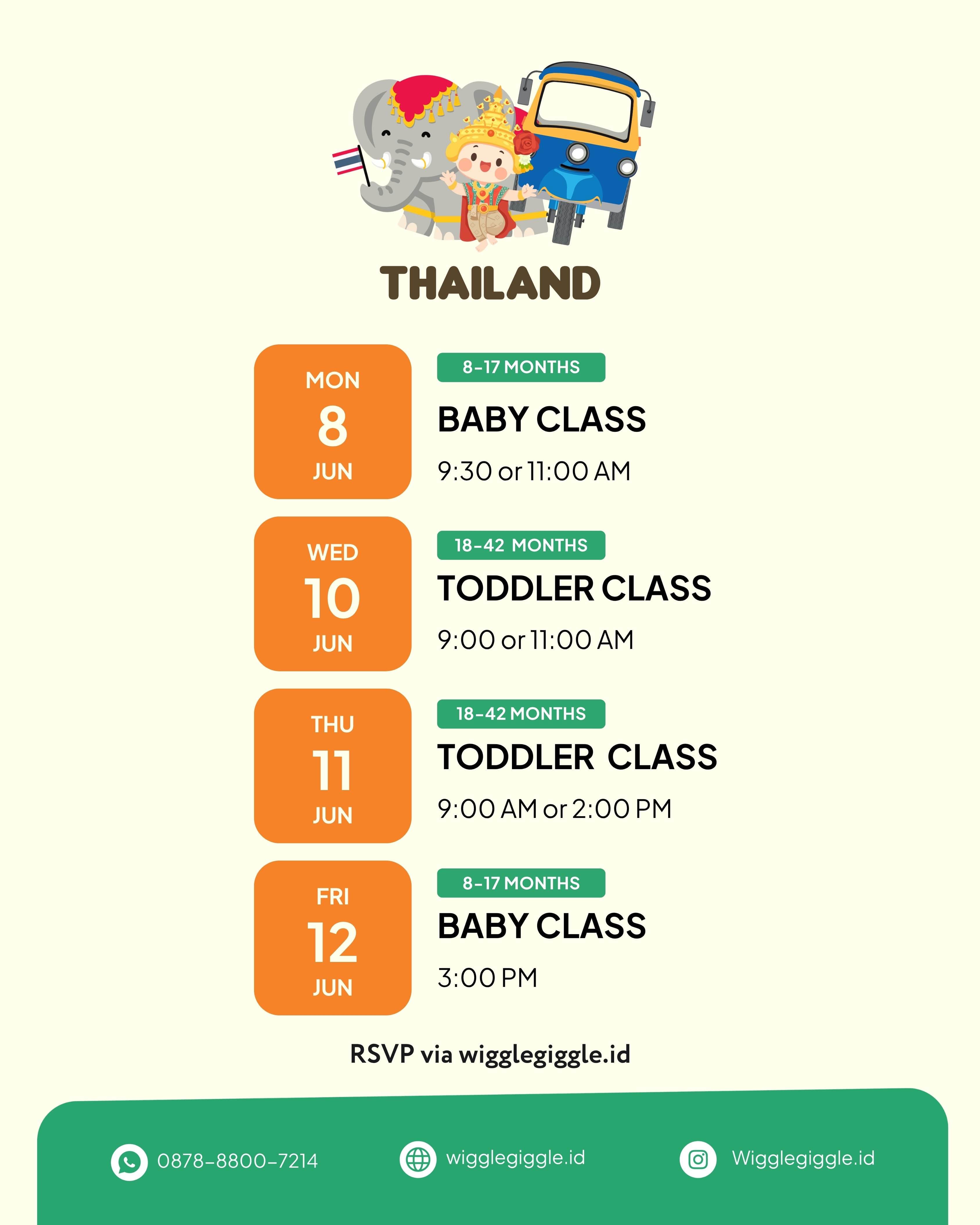 Sensory Class - Thailand (BABY CLASS)