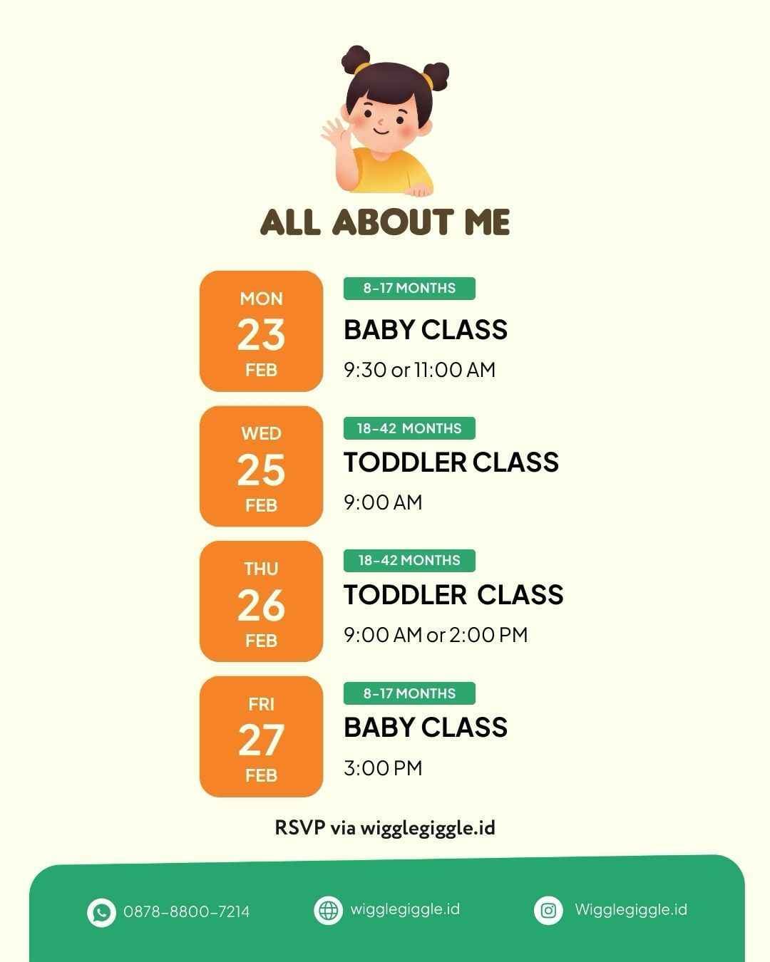 Sensory Class  - All About Me (BABY CLASS)