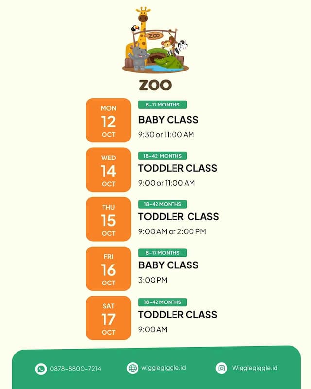 class_Sensory Class - Zoo (BABY CLASS)