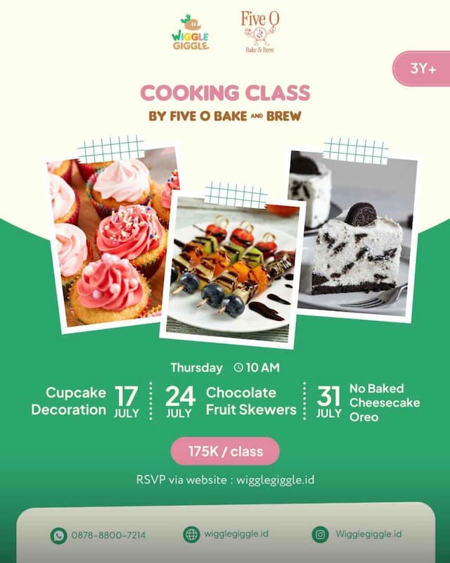 class_Cooking Class with Five O Bake & Brew