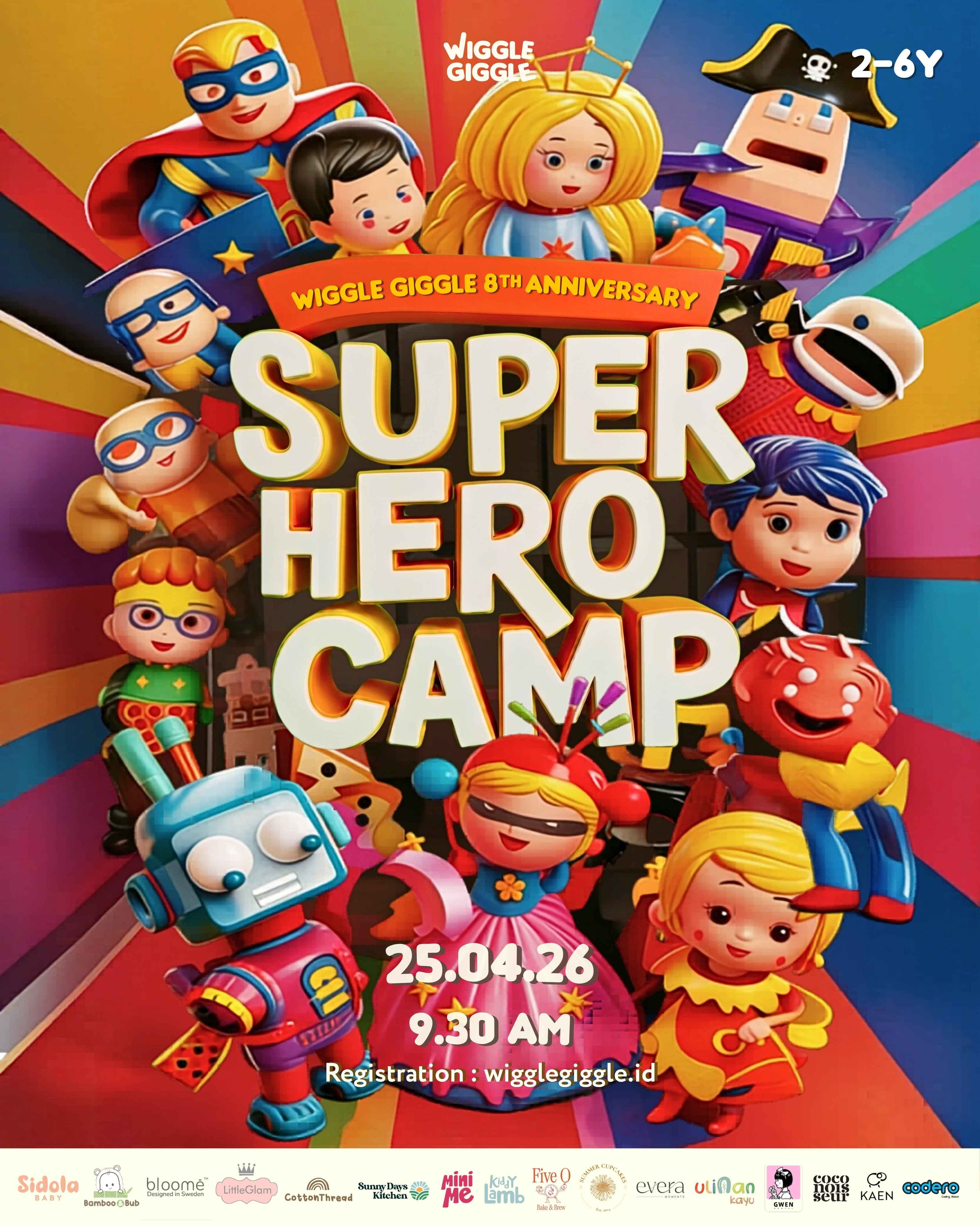 WG 8th Anniversary - Super Hero Camp