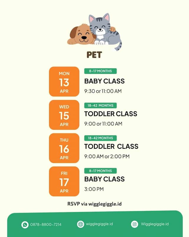 class_Sensory Class - Pet (TODDLER CLASS)