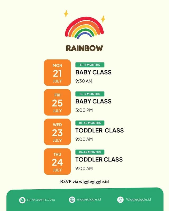 class_Sensory Class - Rainbow (BABY CLASS)