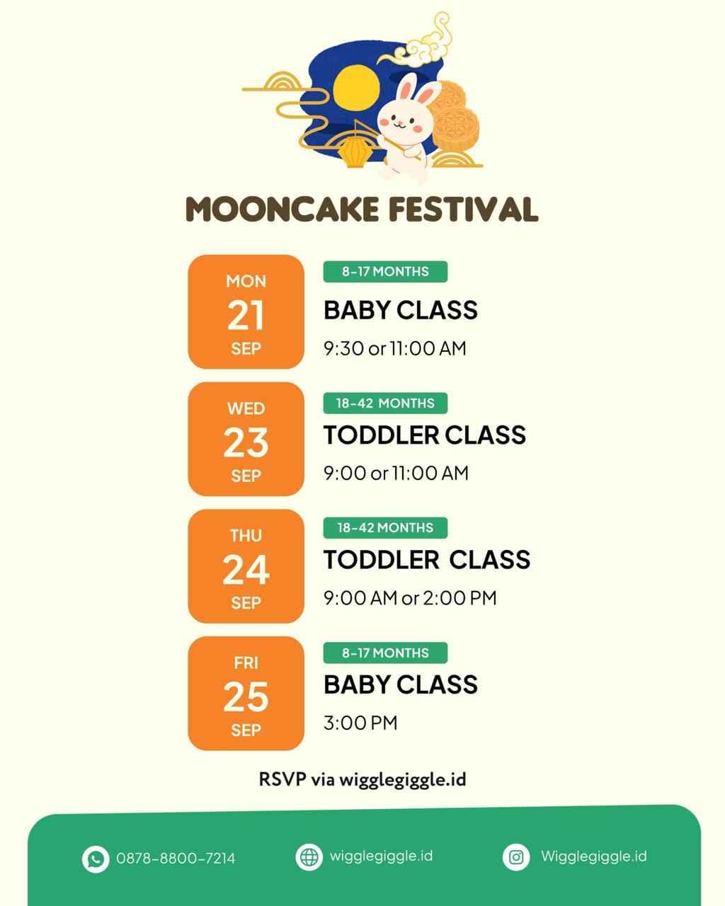 Sensory Class - Mooncake Festival (BABY CLASS)