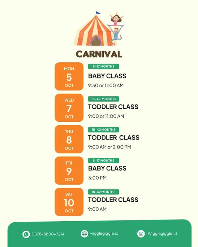 class_Sensory Class - Carnival (TODDLER CLASS)
